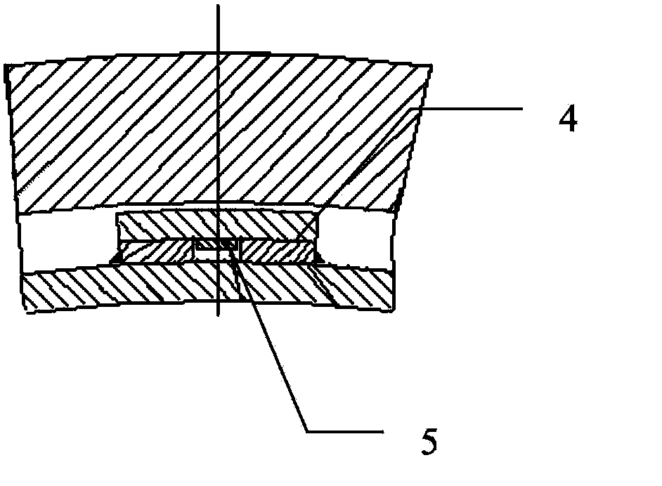 Supporting device for tire of rotary body