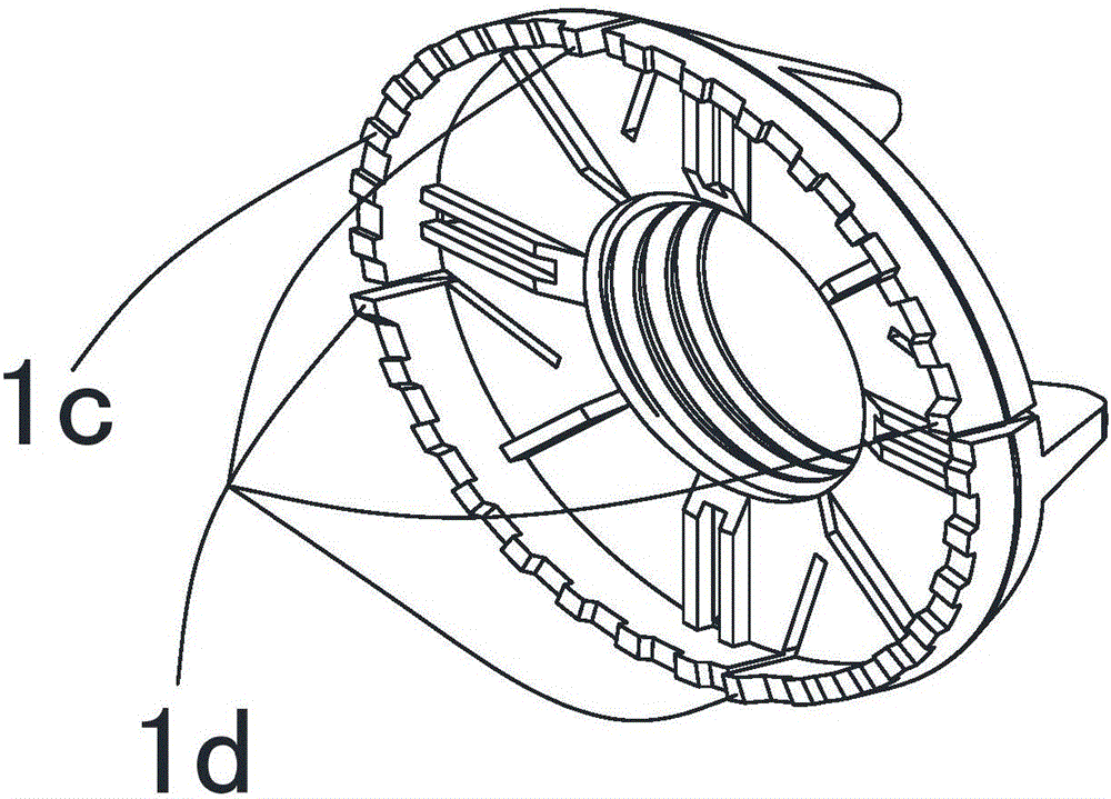 Nut type anti-falling installation bracket