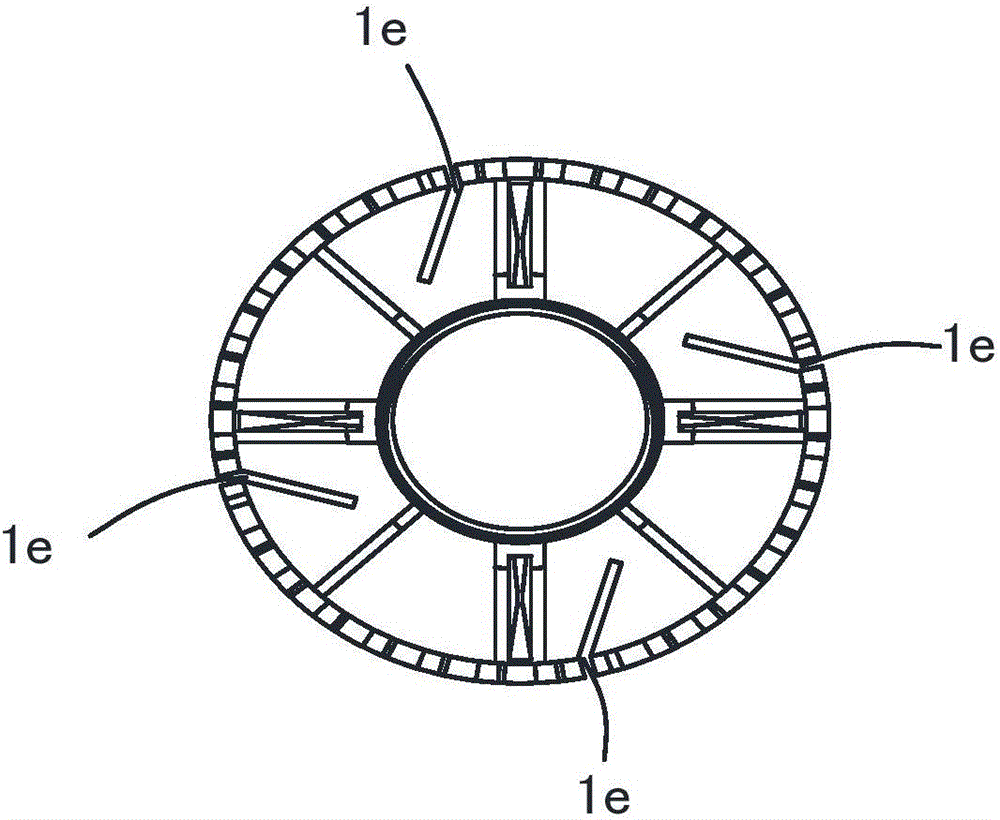 Nut type anti-falling installation bracket