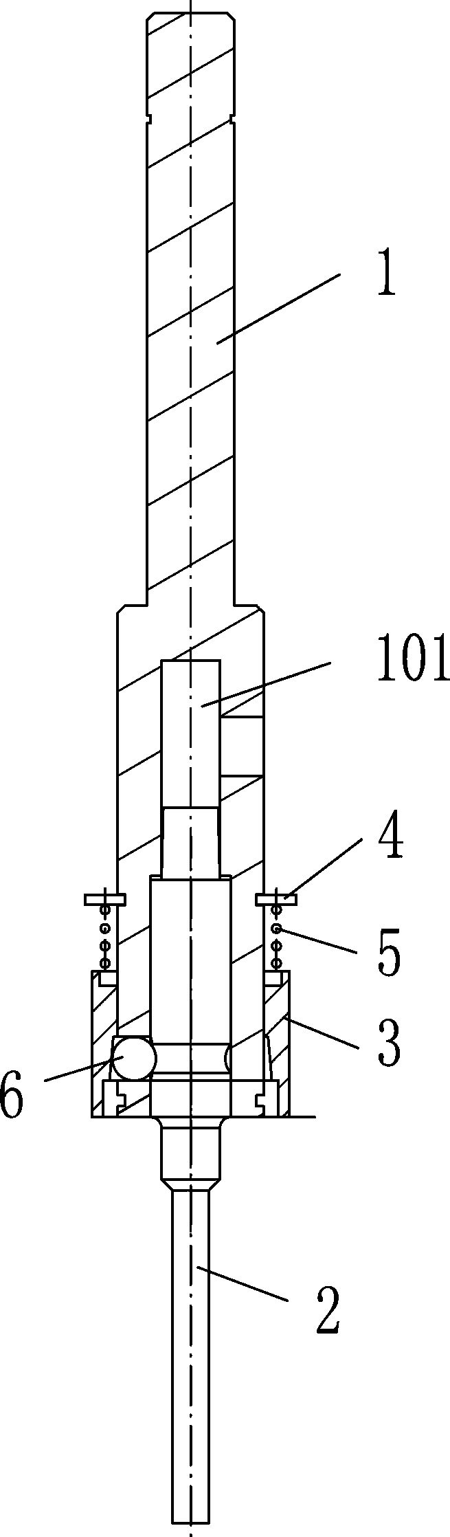 Punching device for bookbinding machine