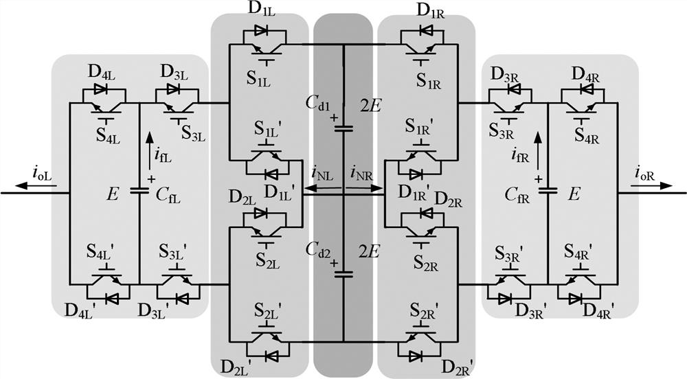 A h-bridge five-level active neutral-point clamp inverter and dead-zone effect suppression method