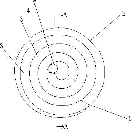 Screw-type computer display bracket