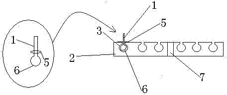 Screw-type computer display bracket