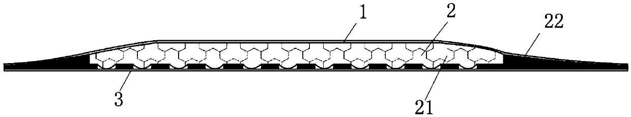 Dressing with fat liquefaction wound healing function and preparation method of dressing