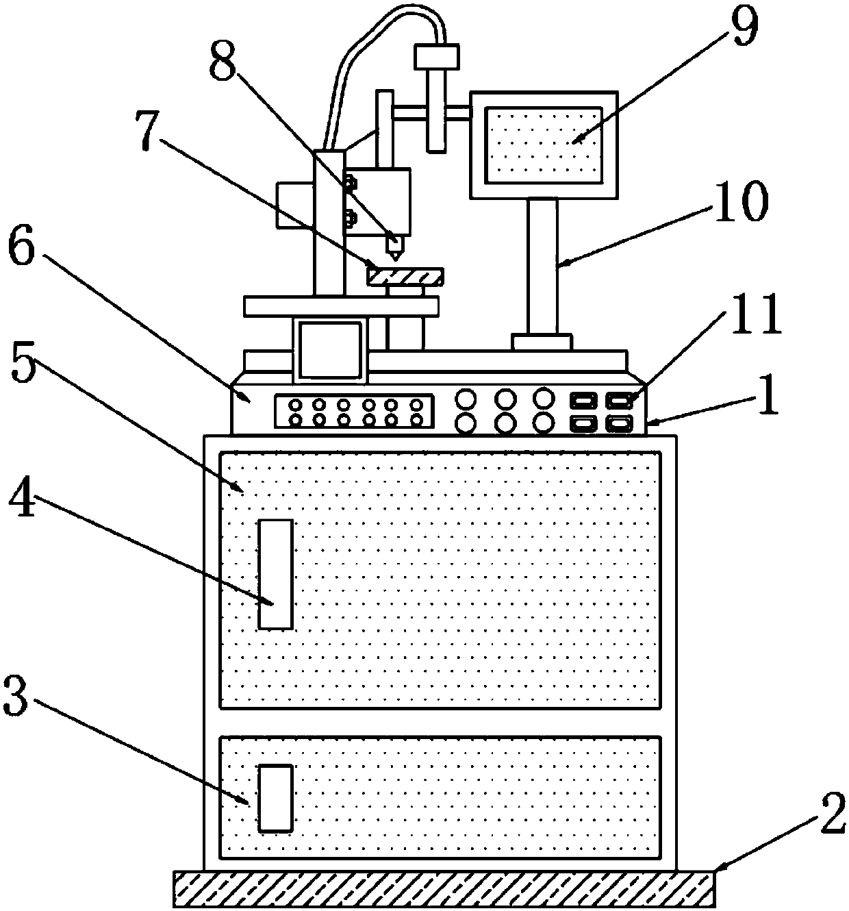 LED chip mounter