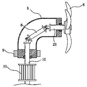 Method and structure for eliminating mist on light energy heat collection device of solar water heater