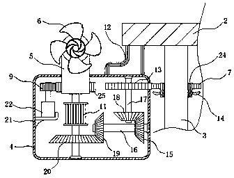 Method and structure for eliminating mist on light energy heat collection device of solar water heater