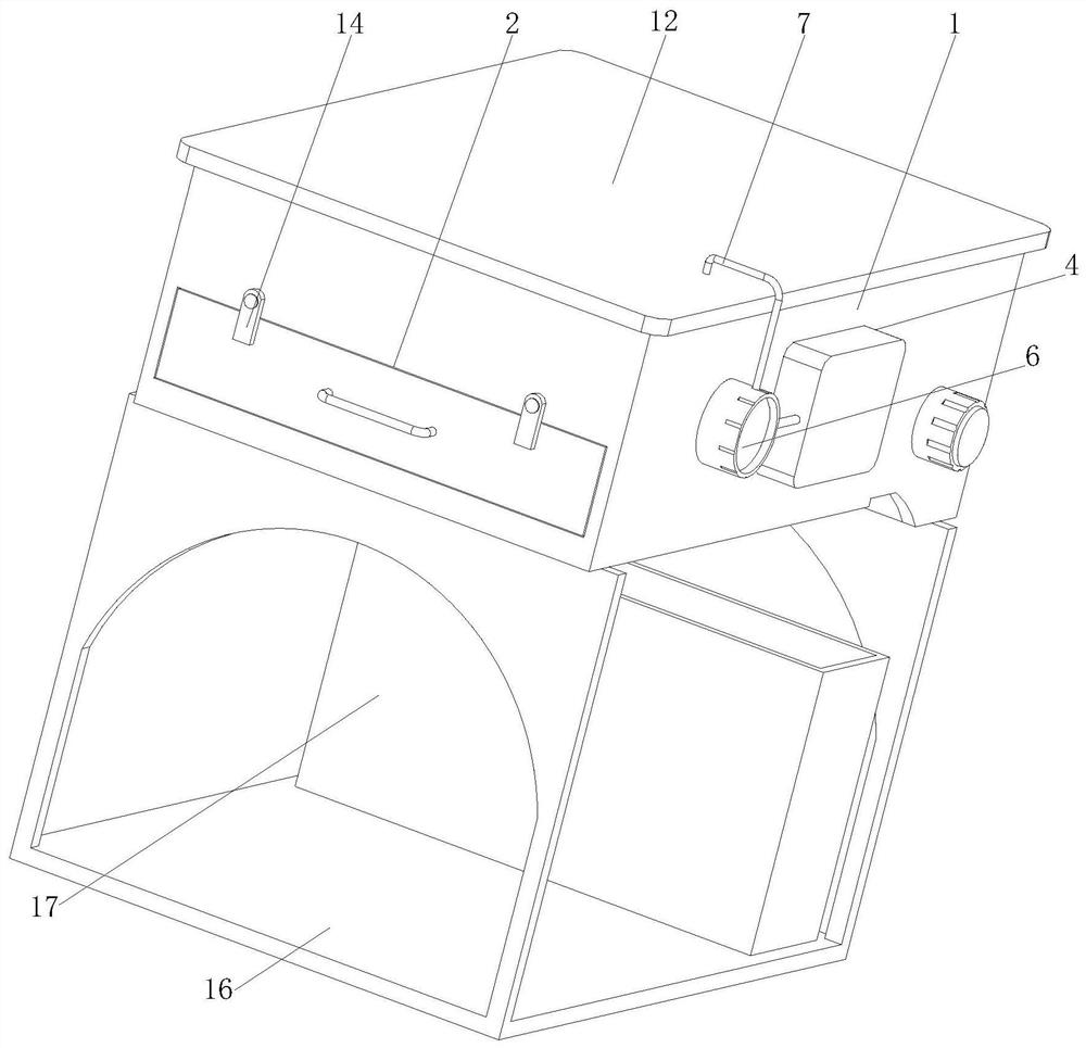 Cutting device for modified plastic master batch production and using method thereof