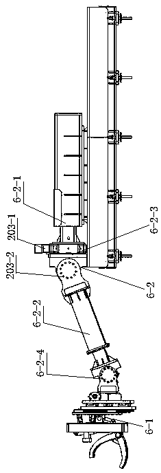 Shield tunneling machine having robot tool changing function