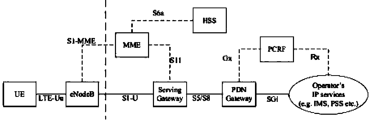 Wireless network user access processing method, device and system