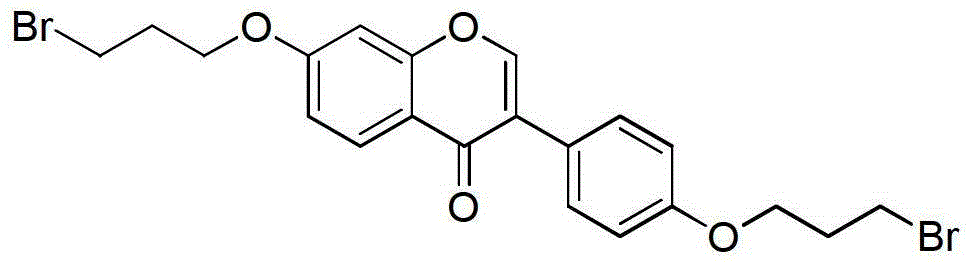 7,4'-disubstituted isoflavone derivative and preparation method and application thereof