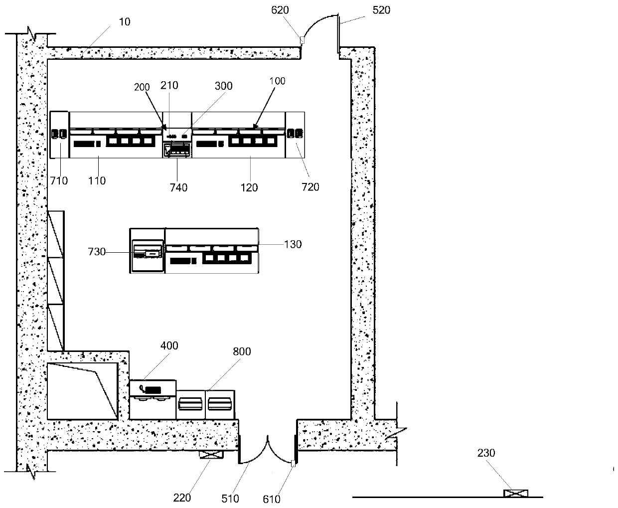 Remote shutdown station system and method for nuclear power plant