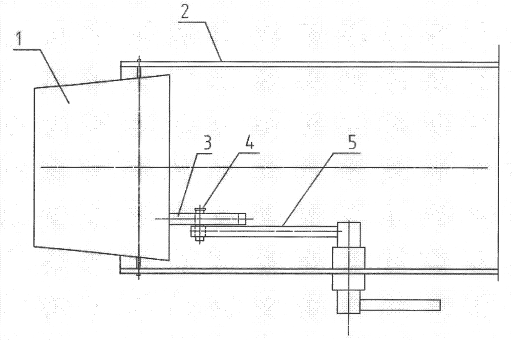 Spout swinging mechanism