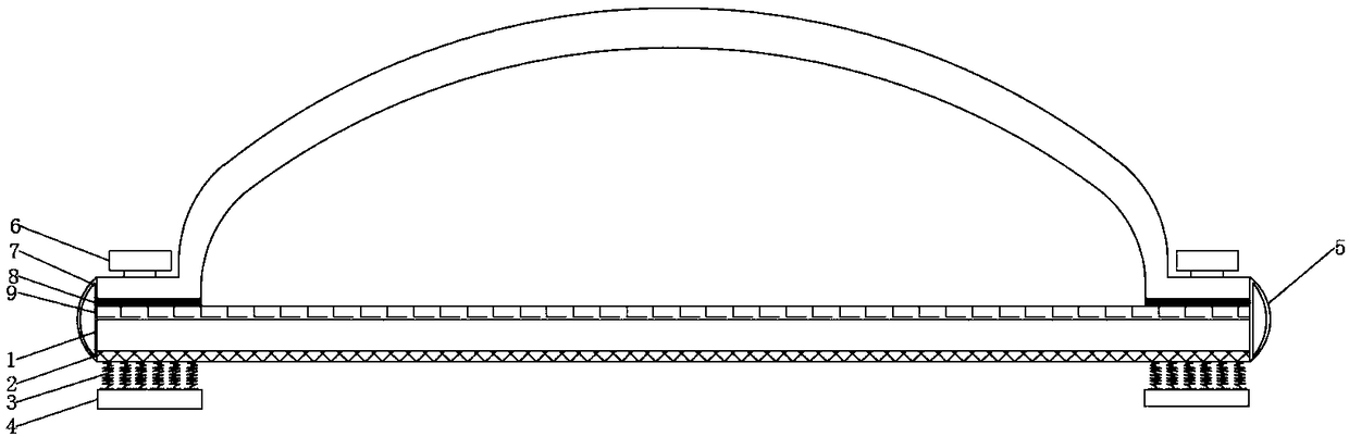 Flexible anti-impact circuit board