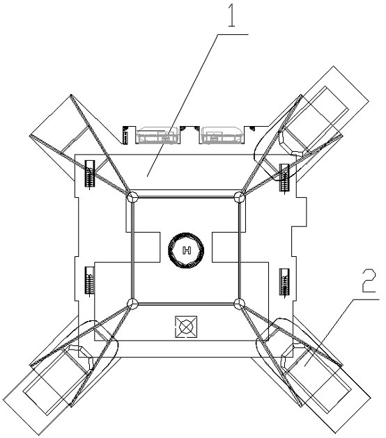 Offshore wind power operation and maintenance centralized management platform and centralized management method thereof