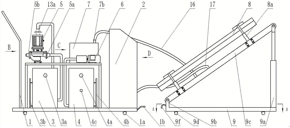 Automatic cleaning device for solar water heater