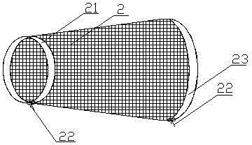 Swarming control collector for Chinese bees