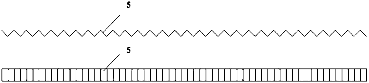 Electric heating device for large-section air channel uniform flow field