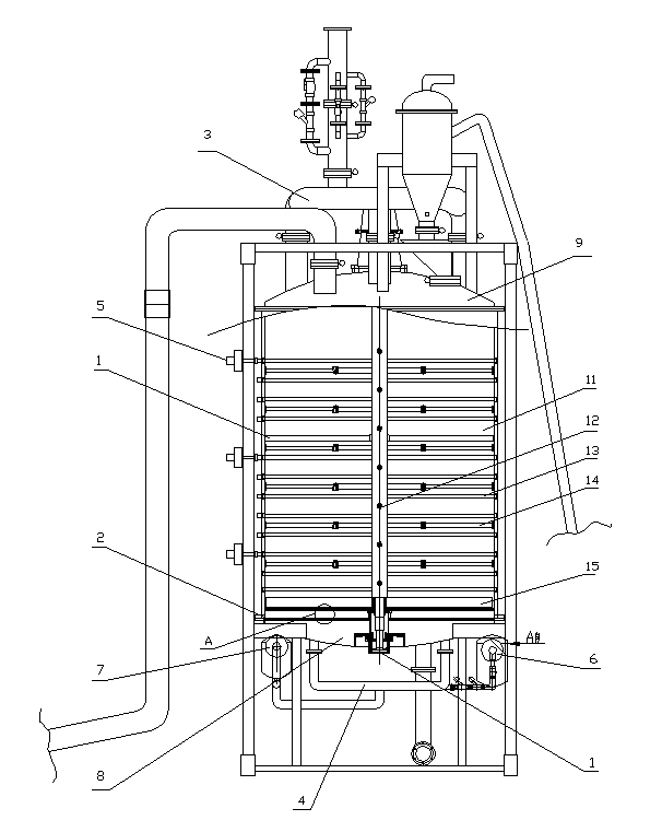 High-precision intermittent material sending machine