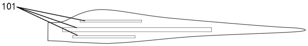 Fan blade with stiffeners and manufacturing method thereof