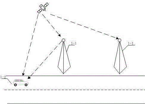 Method for accurately positioning traveling vehicle in intelligent traffic system