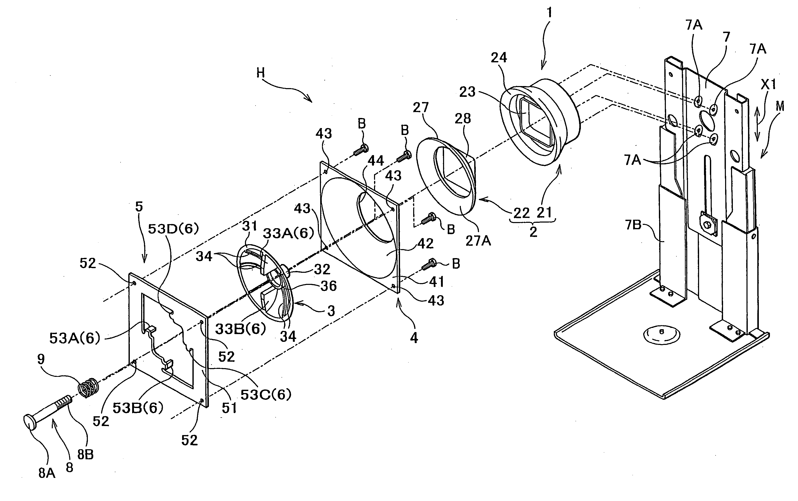 Direction regulator of display