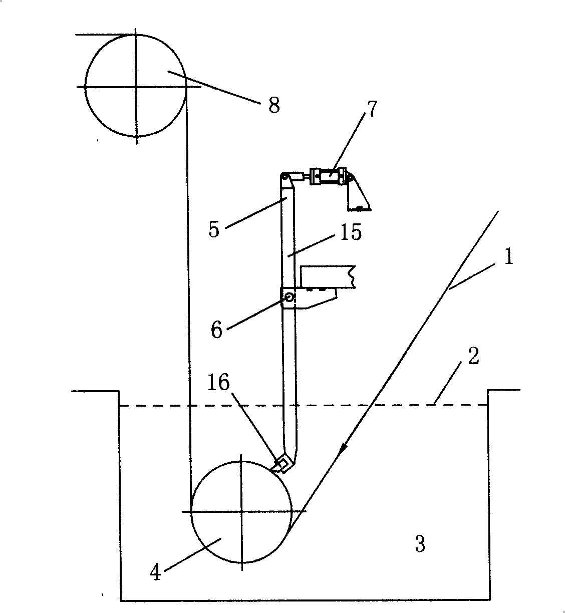 Method and device for detecting and clearing sink roll slagging