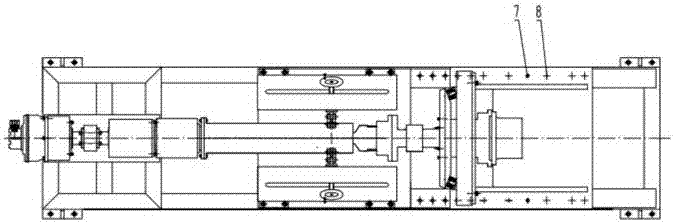 Test stand for testing performance of dynamic directional rotary steering drilling tool