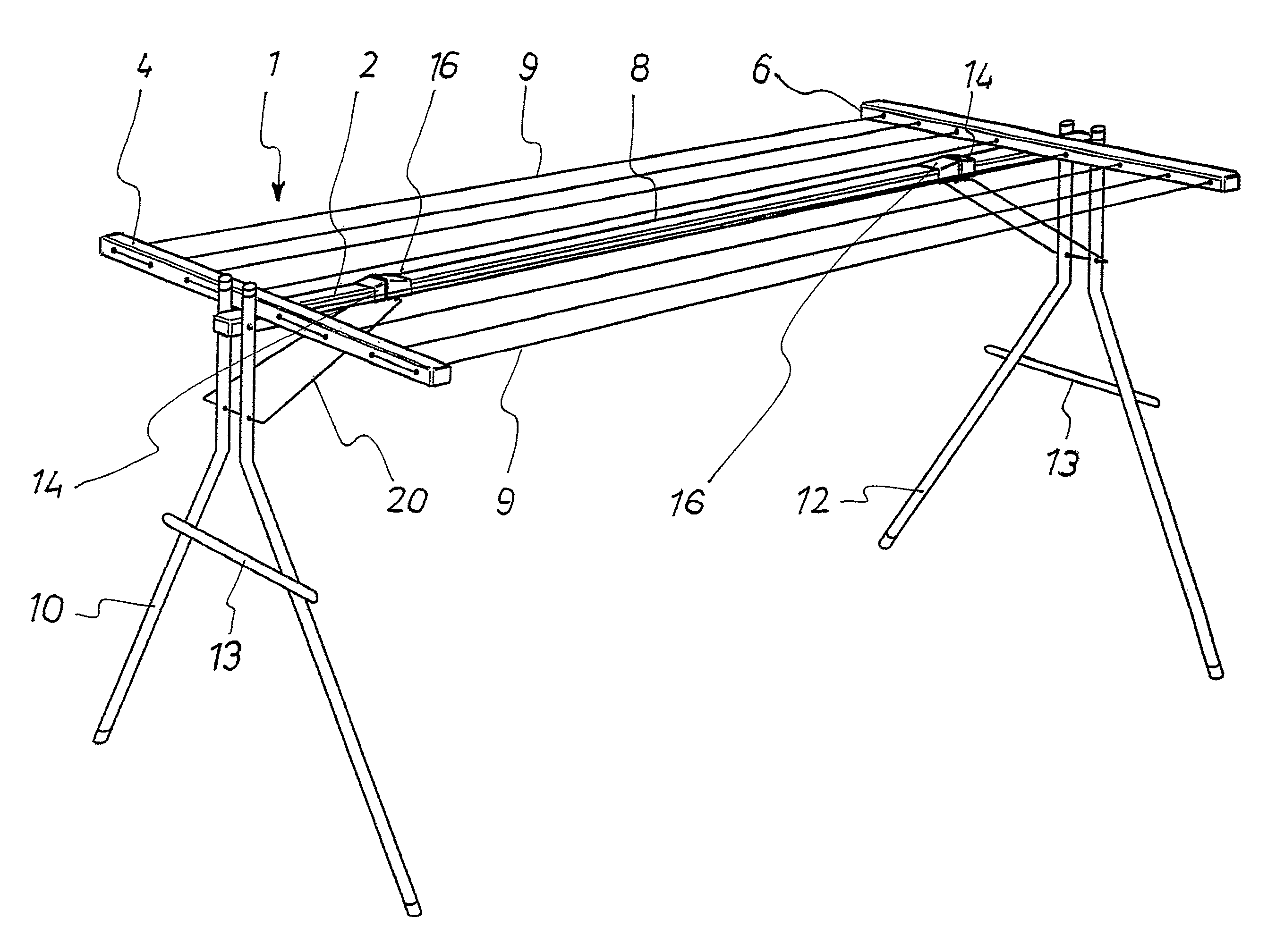 Portable clothes stand