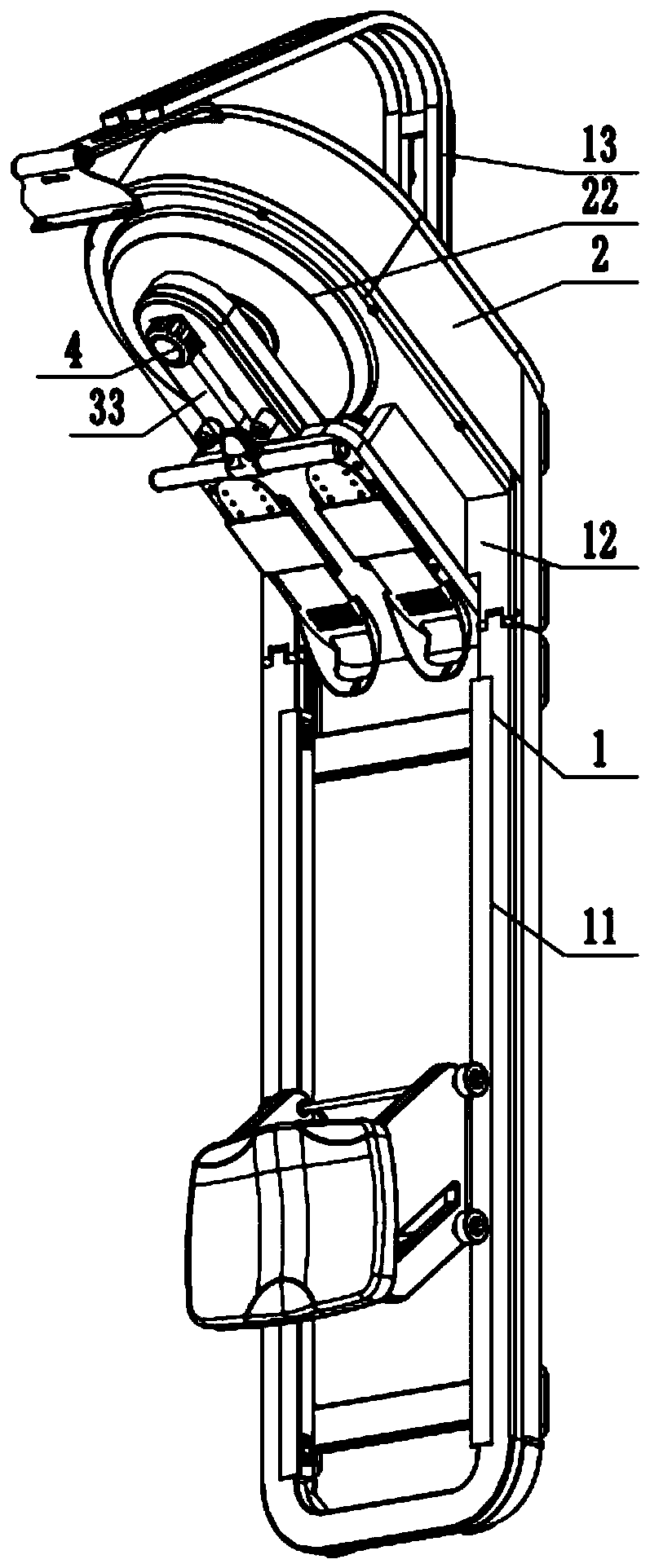 Rowing machine with inclined water tank and adjustable resistance