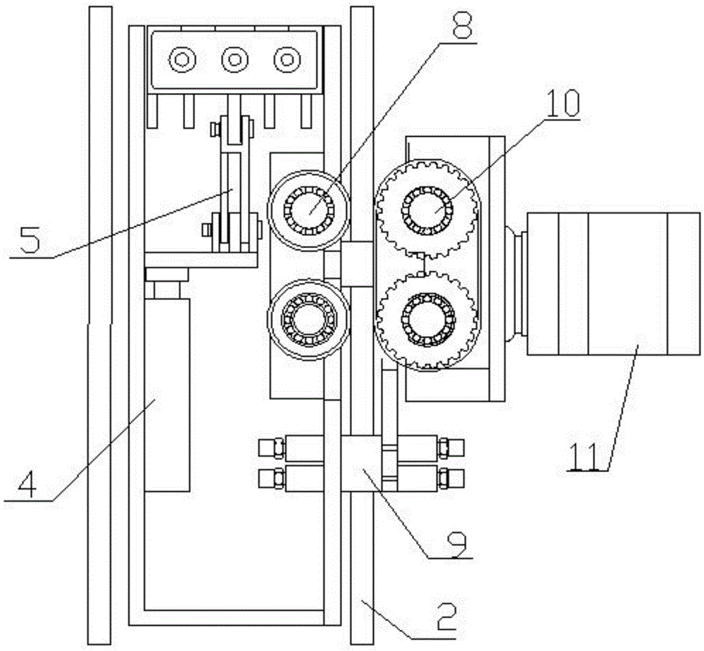 Automatic cigarette catching device of cigarette storage device