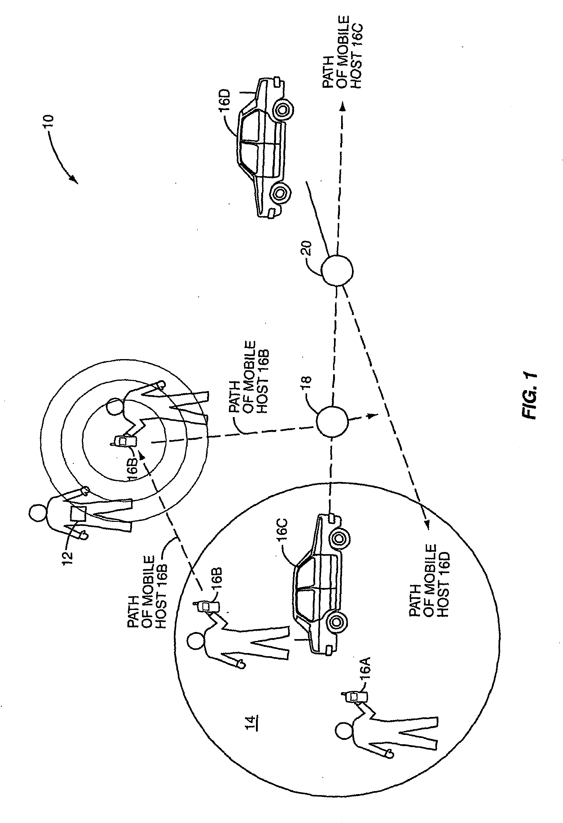 Mobile RFID tag tracking system using cellular systems