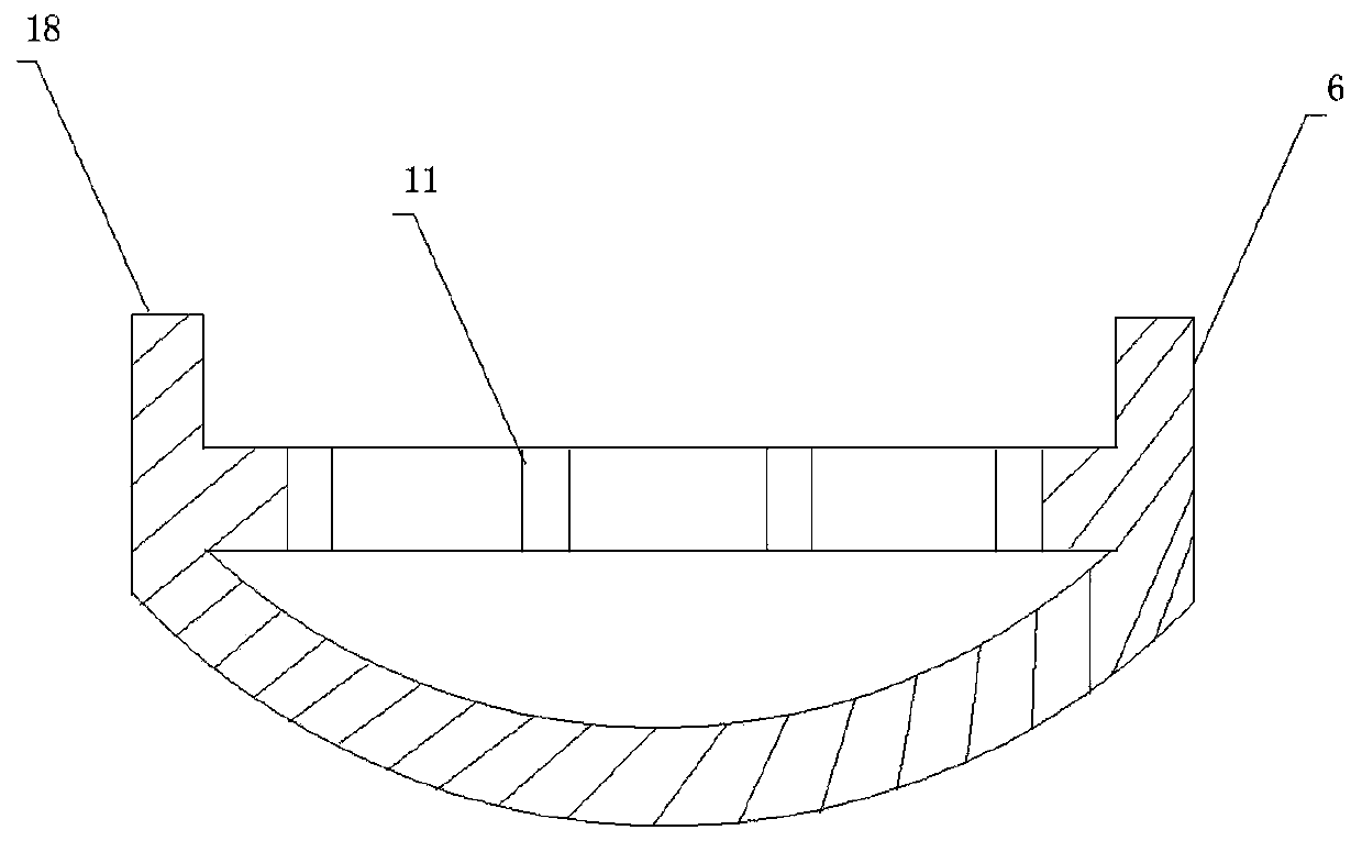 Connecting device and method for phase line composite optical cable of high-voltage power grid