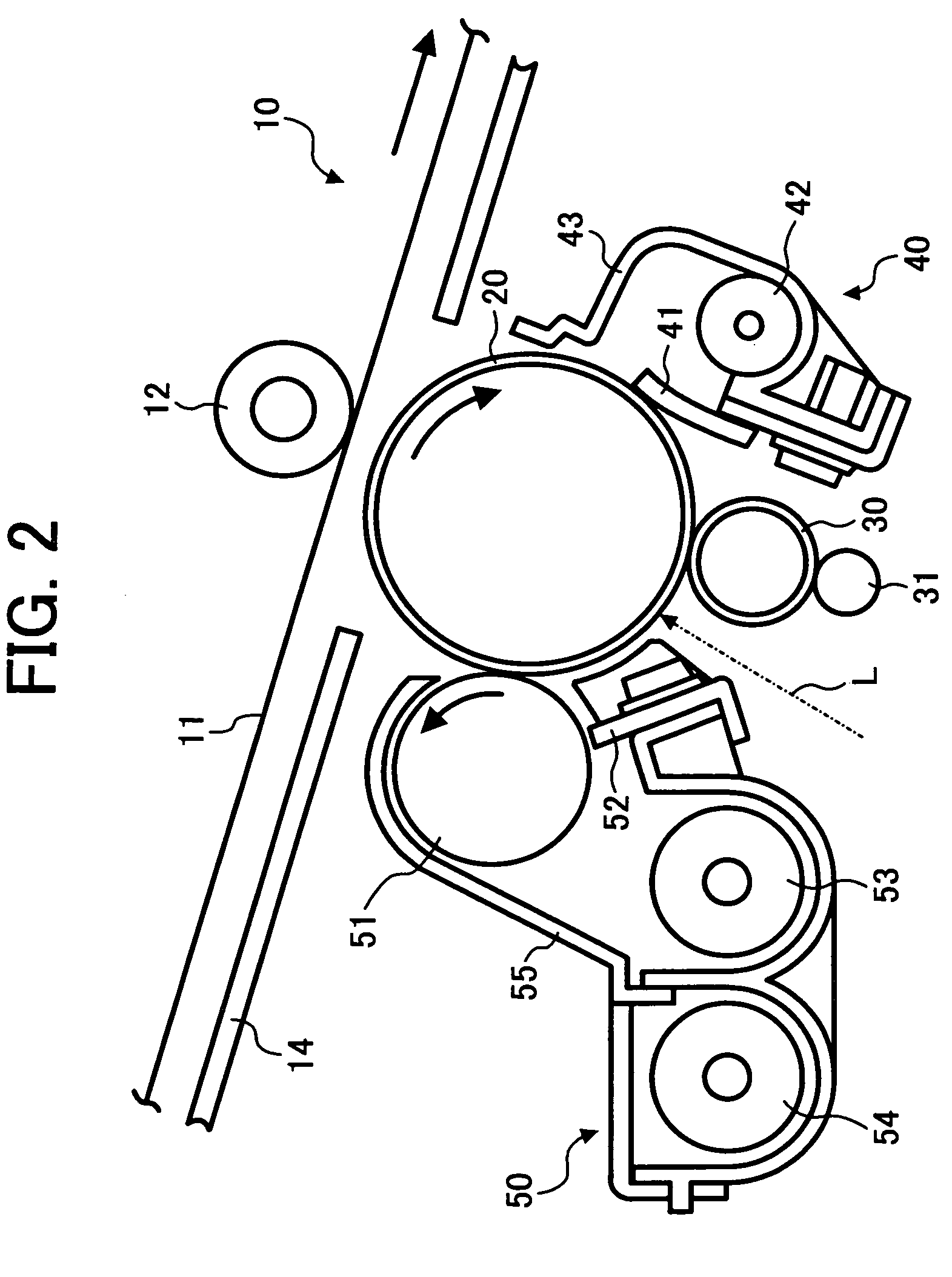 Endless belt device and image forming apparatus using the device