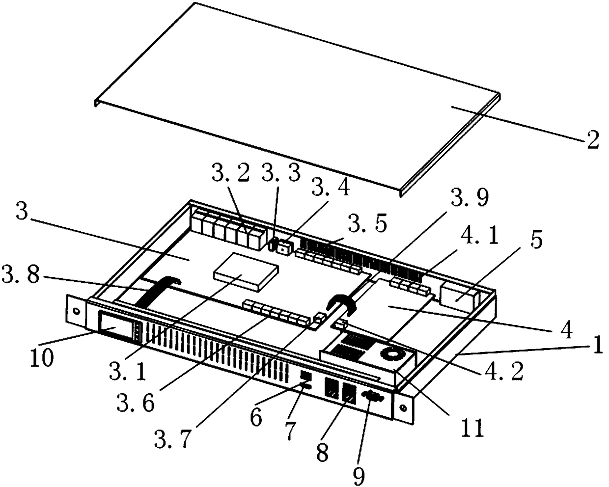 MDC-based integrated monitoring device and method