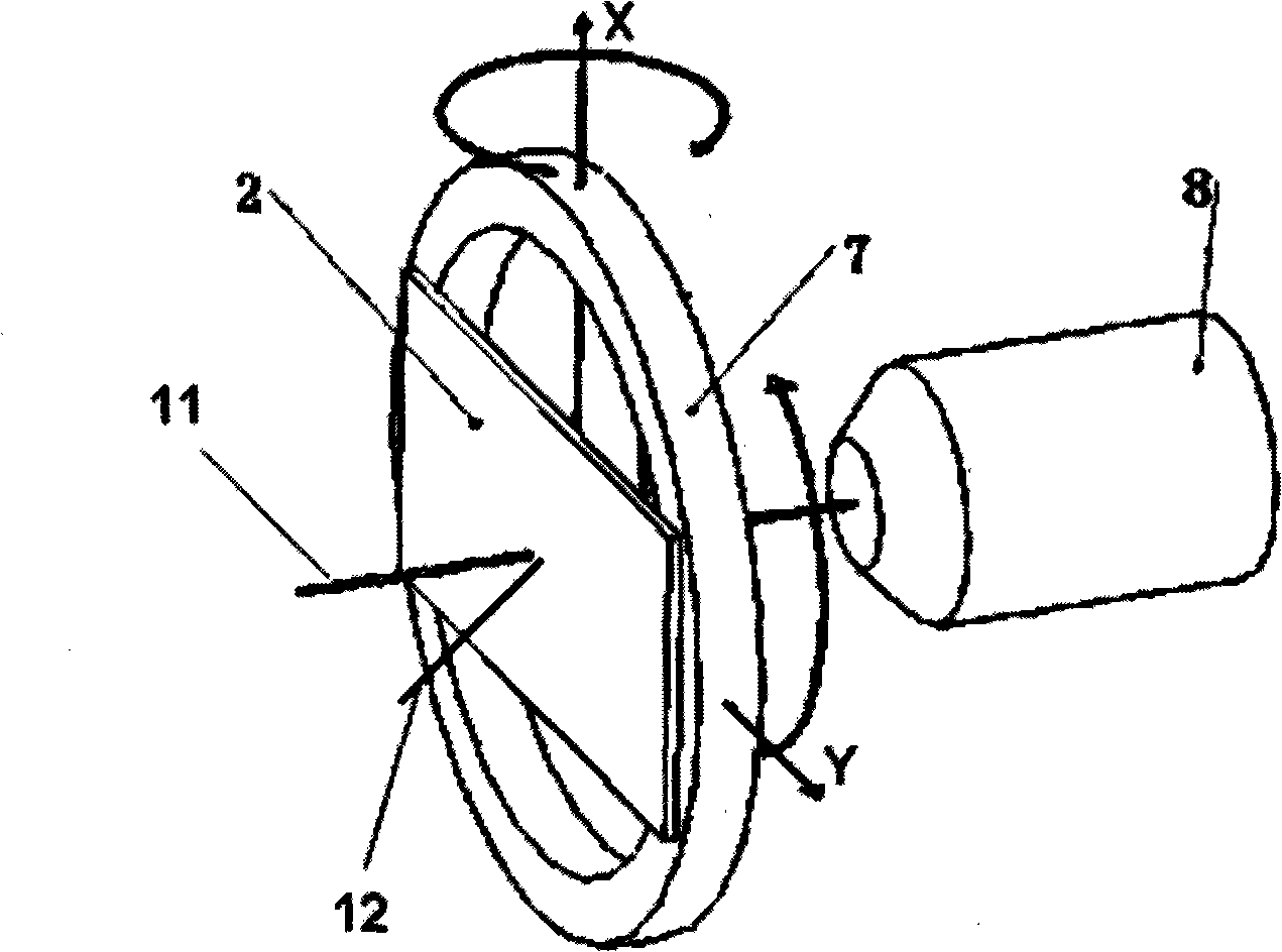 Device and method for real time observing colloid matter crystal internal defect