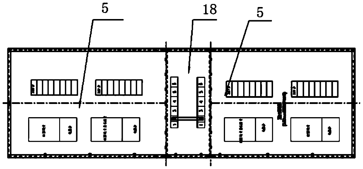 Prefabricated offshore booster station upper module and construction method thereof