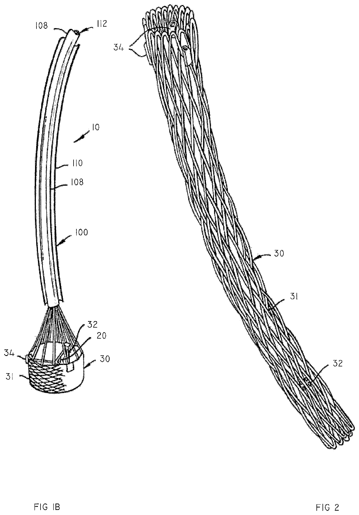 Methods and apparatus for endovascular heart valve replacement comprising tissue grasping elements