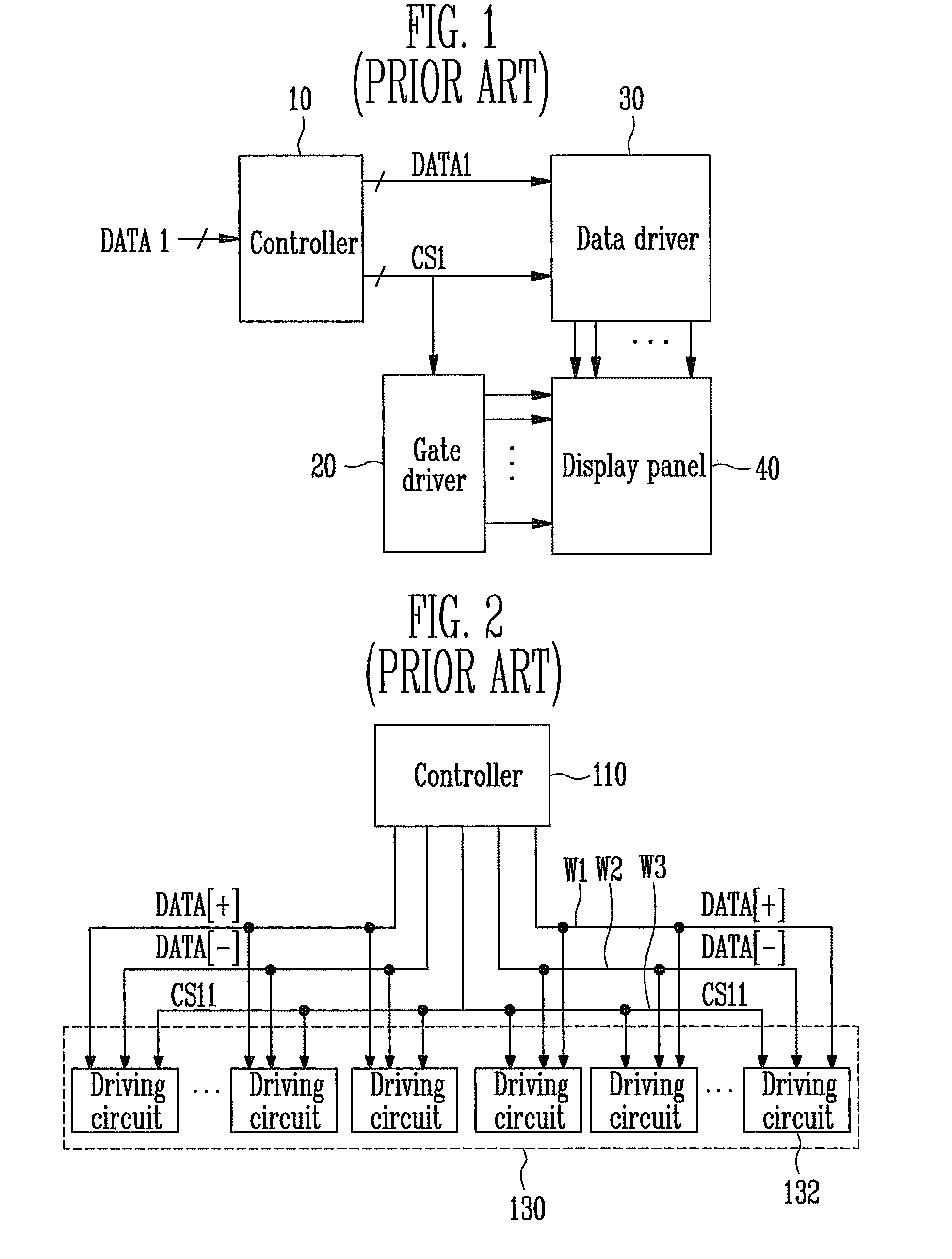 Differential signaling system and flat panel display with the same