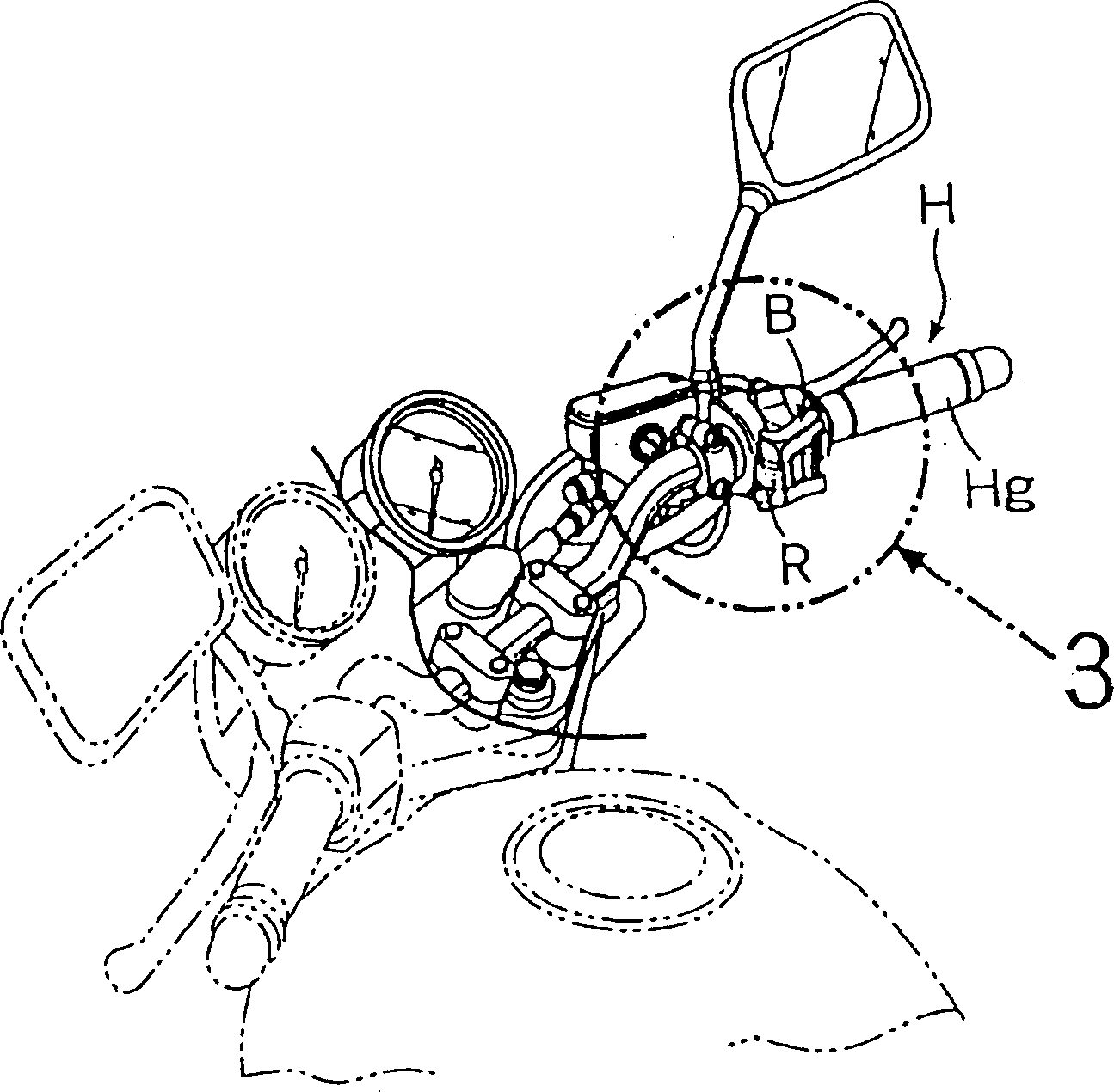 Remote lock operation apparatus for light vehicle