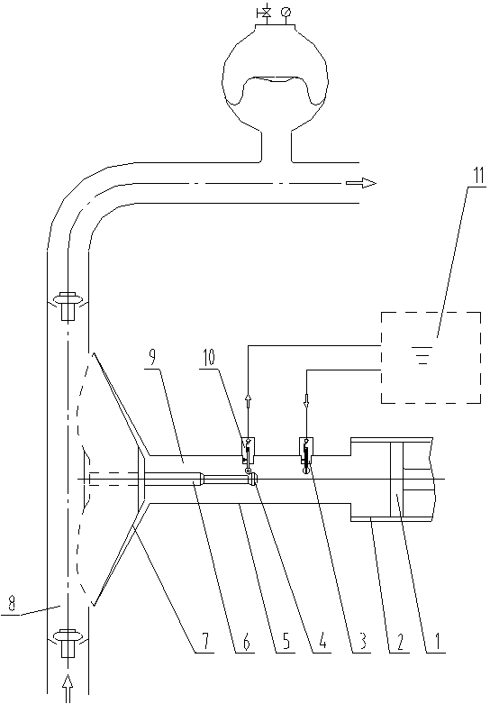 Automatic oil charging and discharging device of diaphragm pump