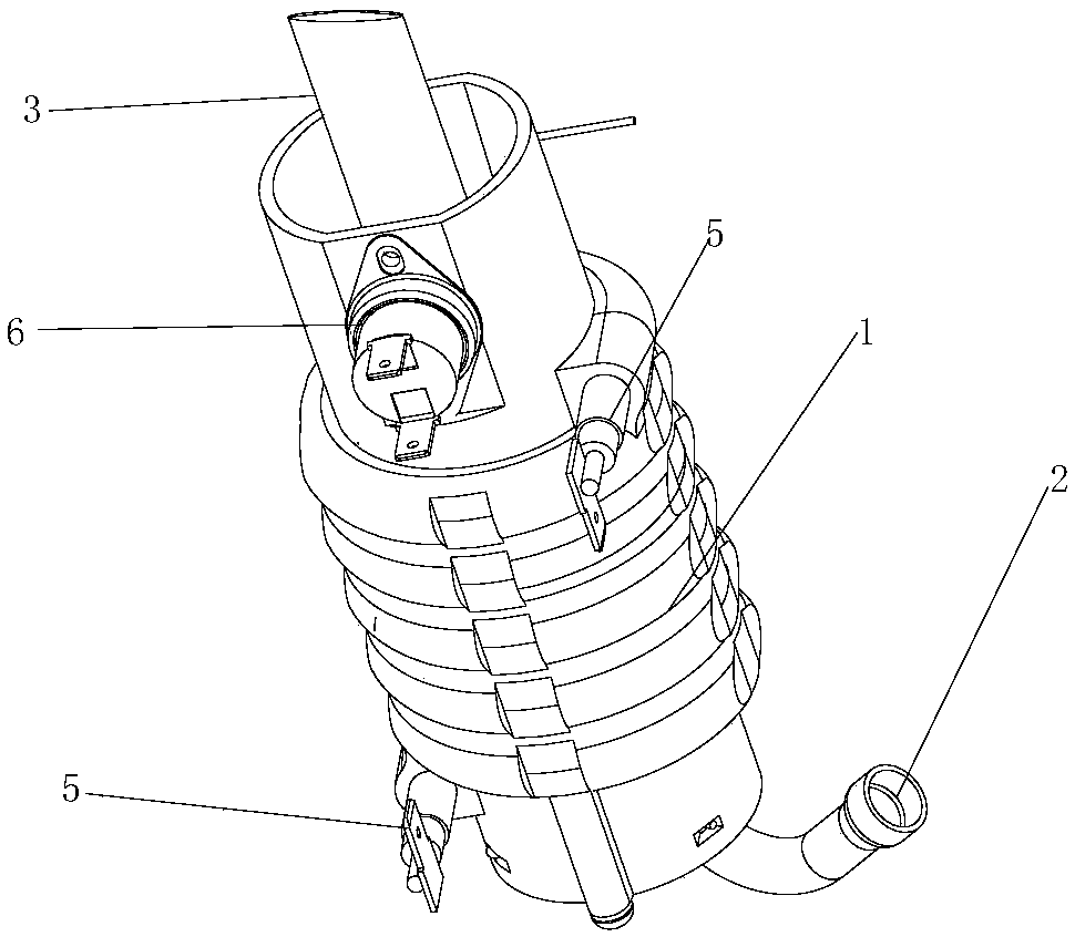 Rapid heating device