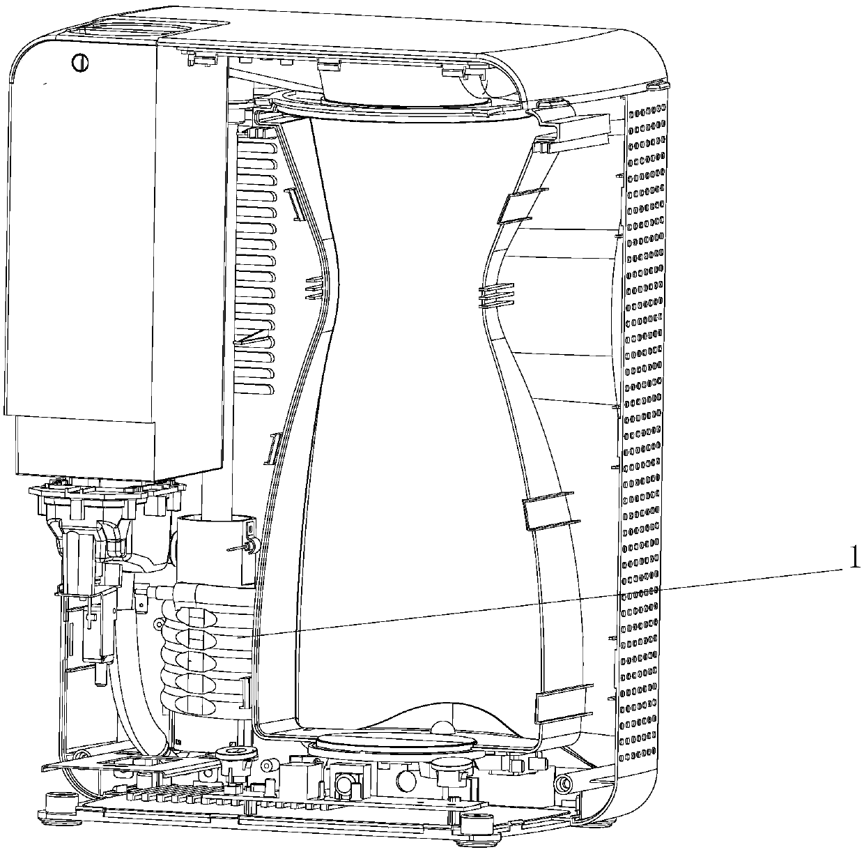 Rapid heating device