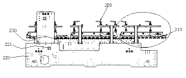 Full-automatic box pasting and folding machine