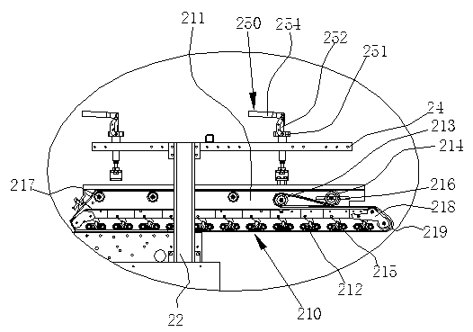 Full-automatic box pasting and folding machine