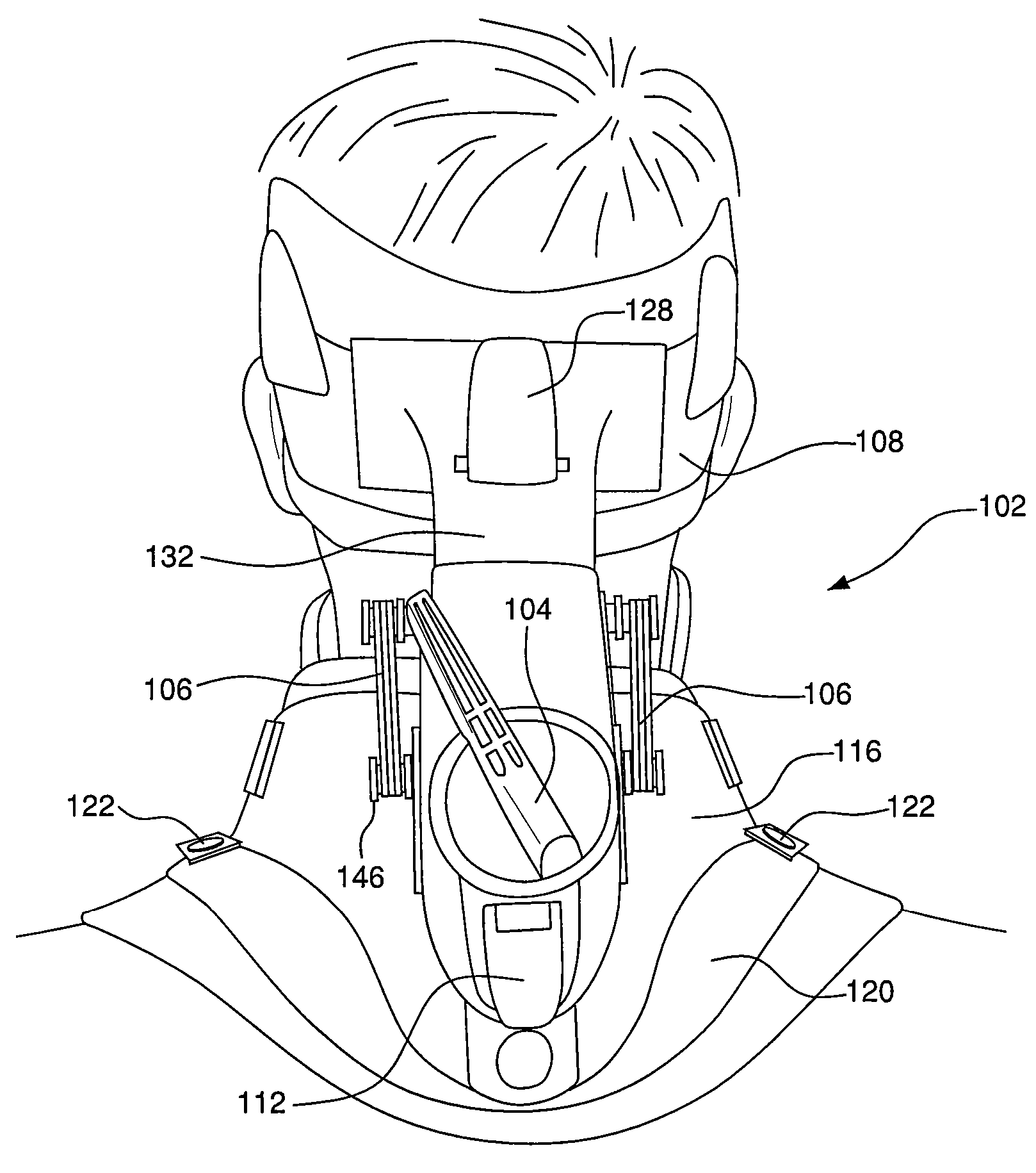 Traction collar and method of use