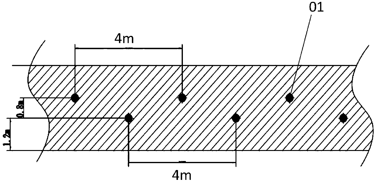 Coal seam gas extraction method based on controllable impact wave technology