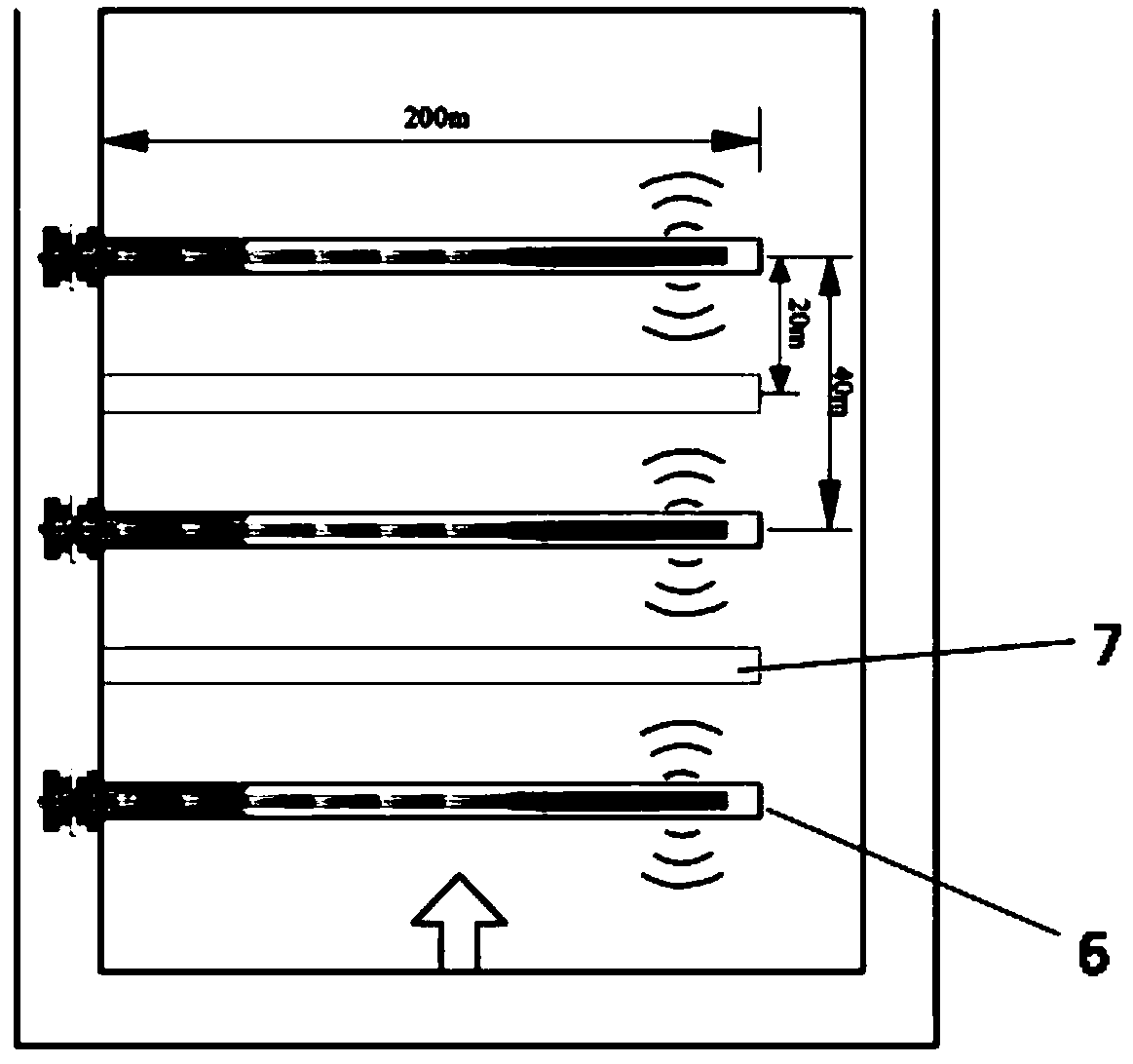 Coal seam gas extraction method based on controllable impact wave technology