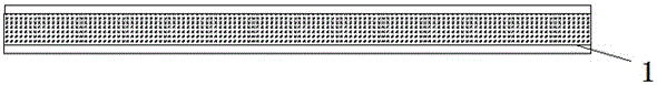 A preparation process of a single-layer ultra-thin substrate packaging structure with a metal shielding layer and its products