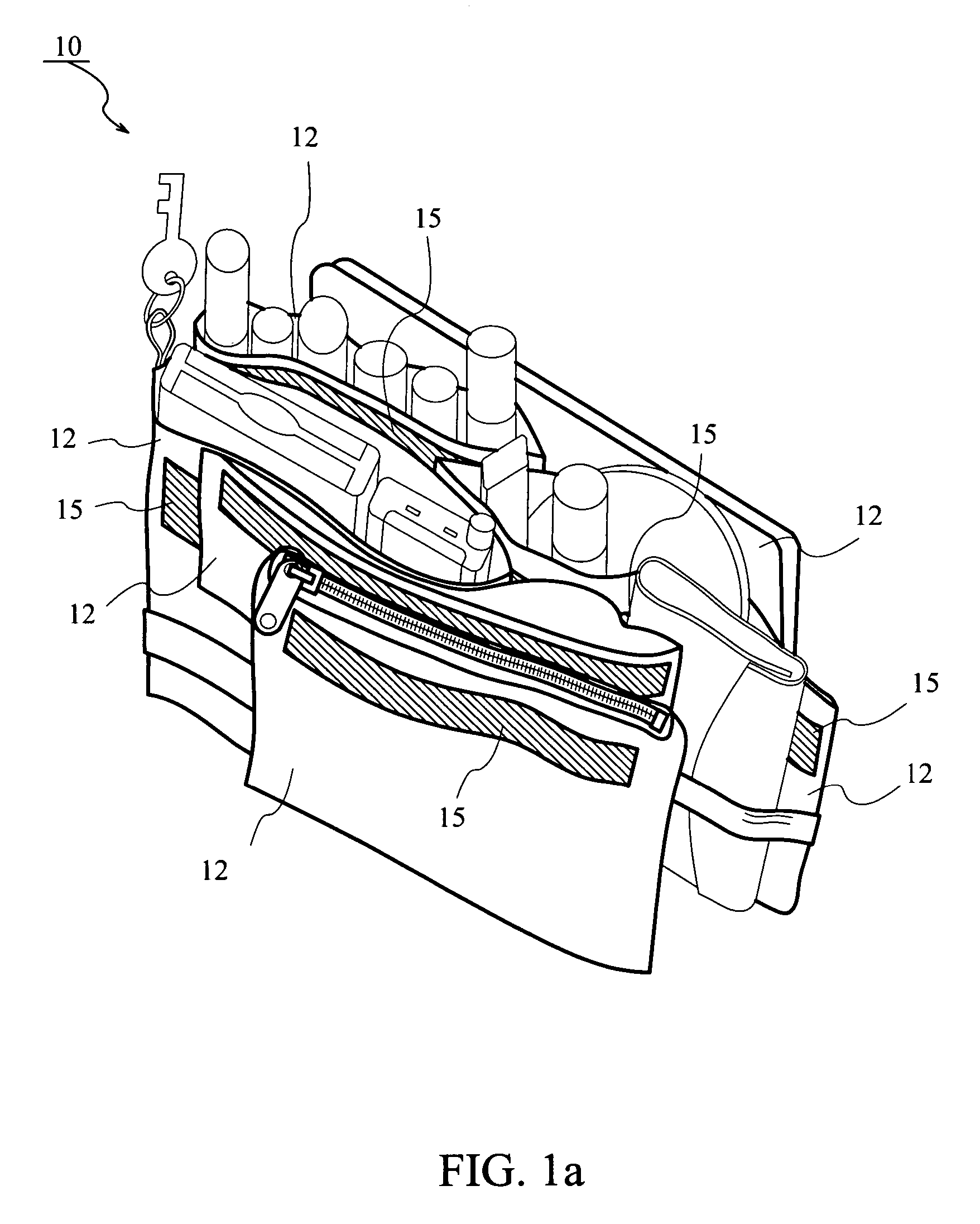 Carry bag modular organizer system